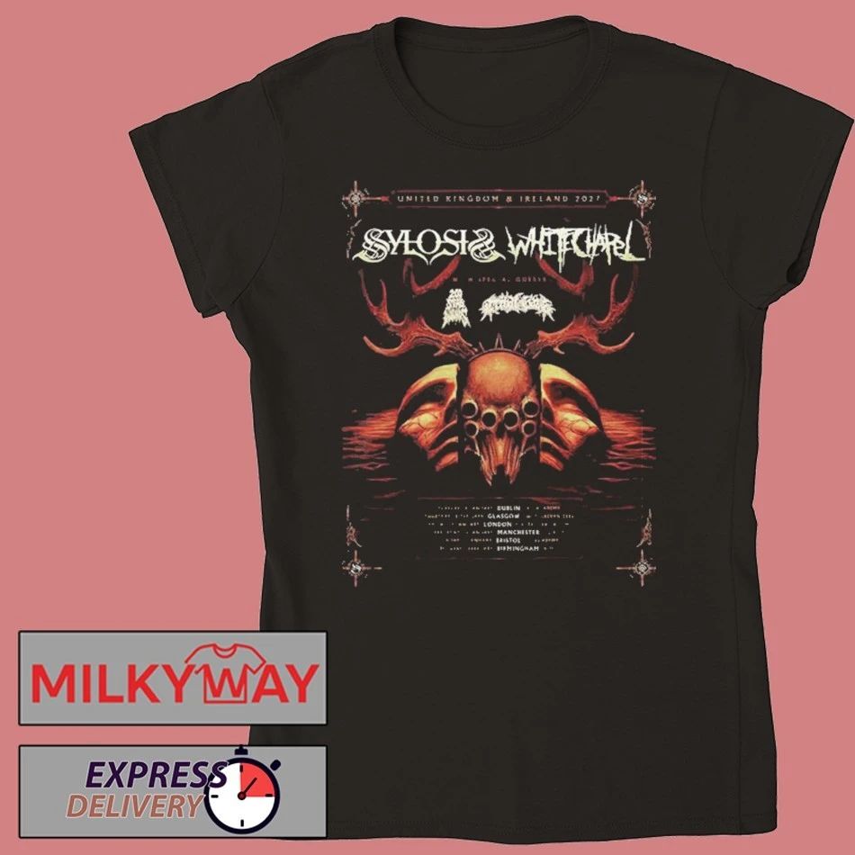 Whitechapel Burn Forever UK And Ireland Tour 2027 Schedule Tour Dates shirt