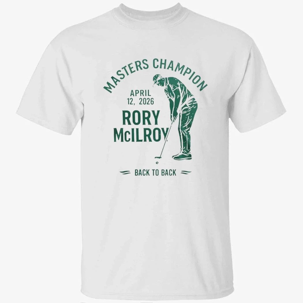 Rory McIlroy Back to Back Masters Golf Shirt