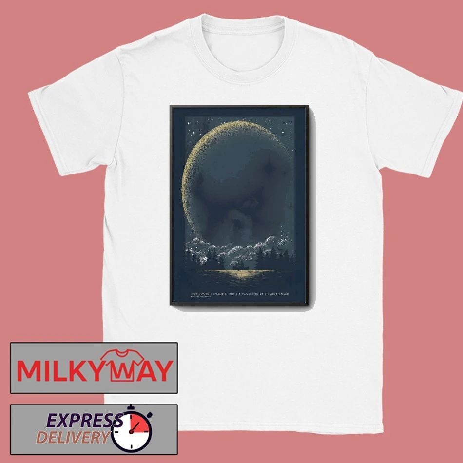 Jeff Tweedy Oct 13 2025 St Burlington Tour Poster shirt