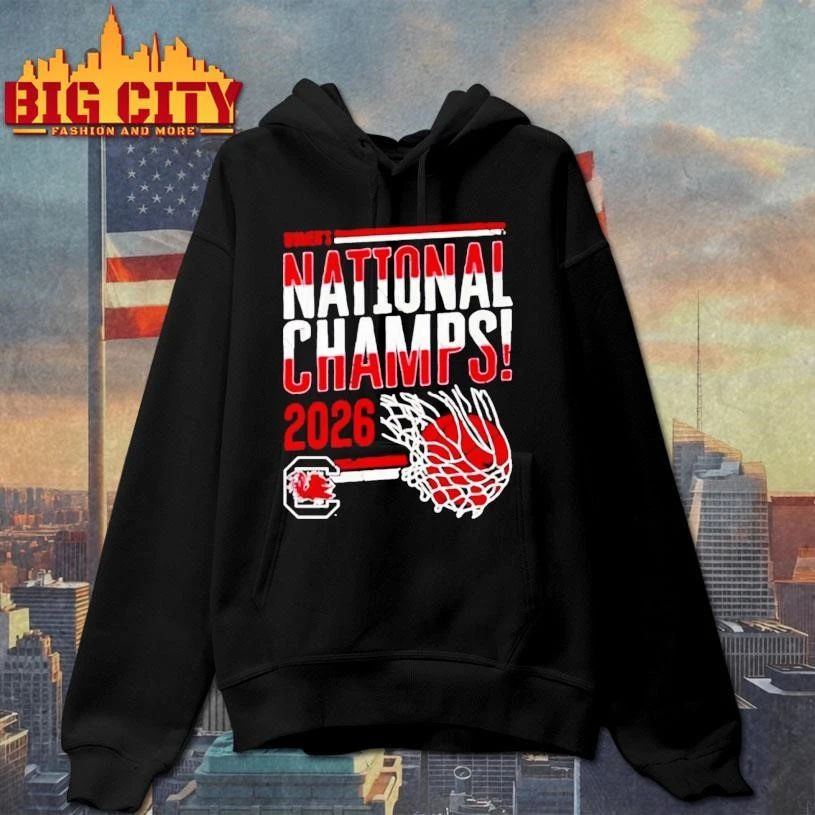 South Carolina National Champions Ncaa Women’s Basketball 2026 Shirt