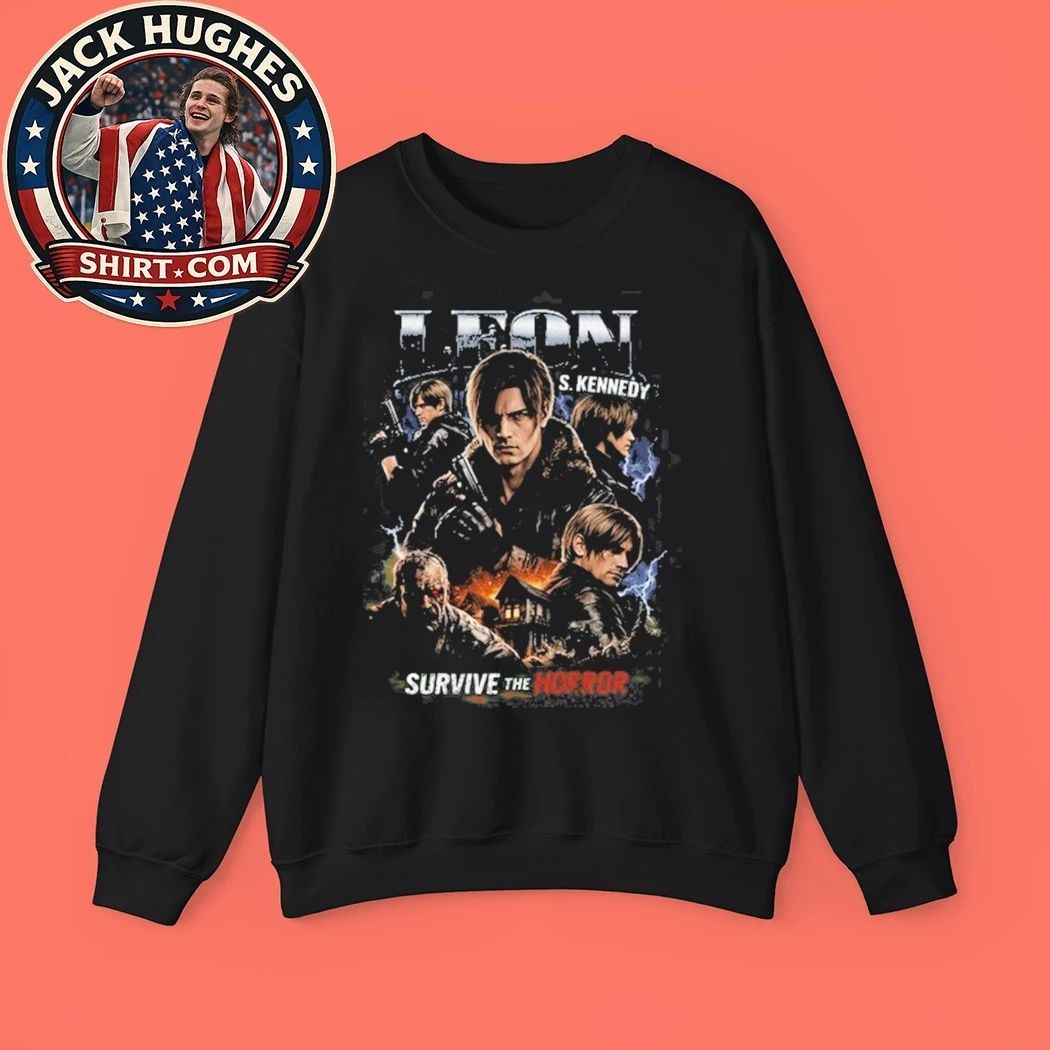 Resident Evil Requiem Leon Kennedy Graphic Shirt