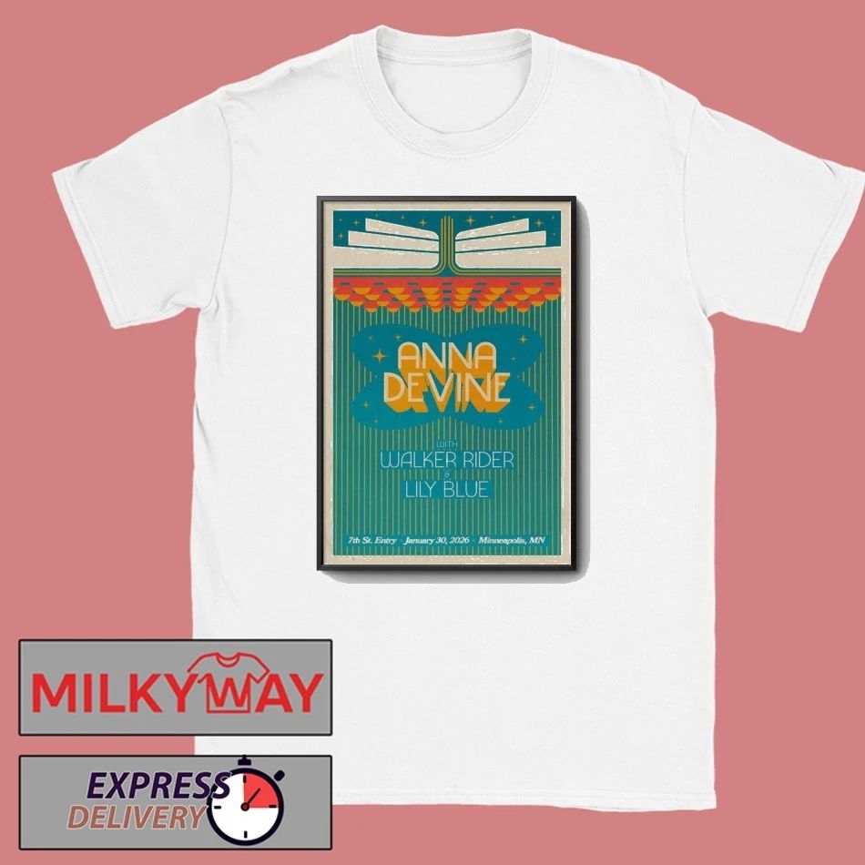 Anna Devine January 30 2026 Minneapolis MN Poster shirt