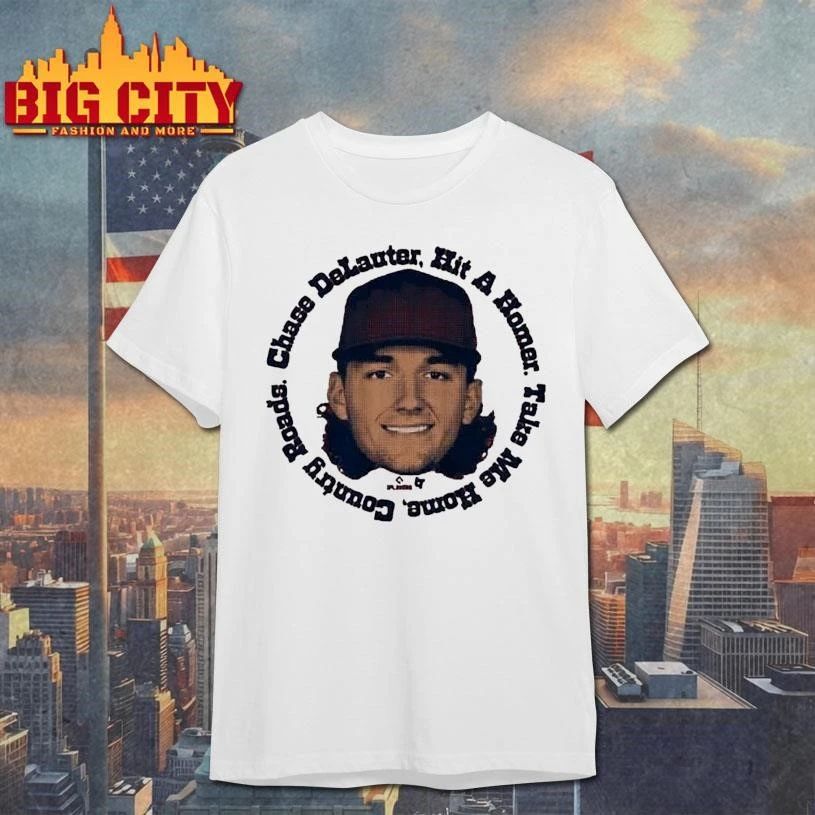 Chase DeLauter Country Roads Cleveland head circle graphic shirt