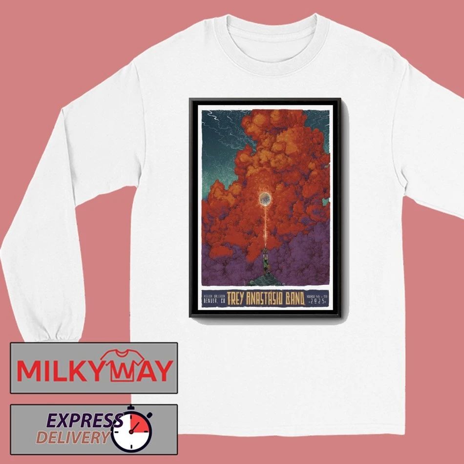 Trey Anastasio Nov 15 2025 Mission Ballroom in Denver, CO Poster shirt