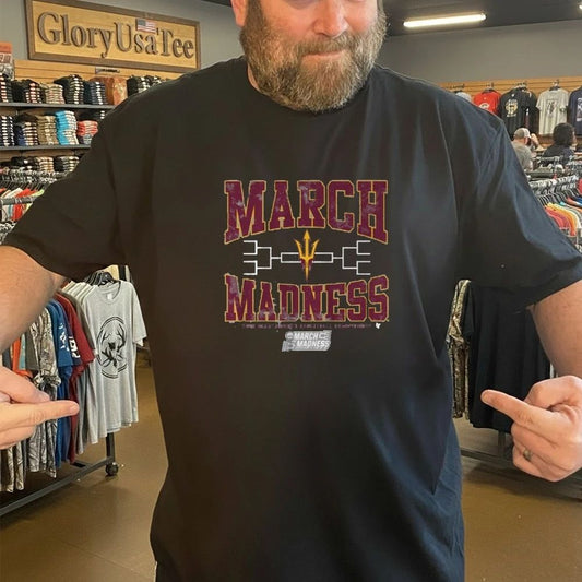 Arizona State Sun Devils WBB 2026 March Madness NCAA Men’s Basketball Championship Shirt