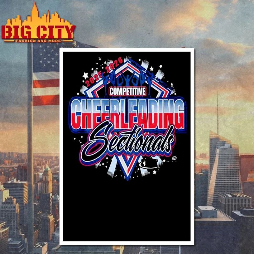 Competitive Cheerleading Sectionals Ihsa Illinois High School Association 2025 2026 t-shirt