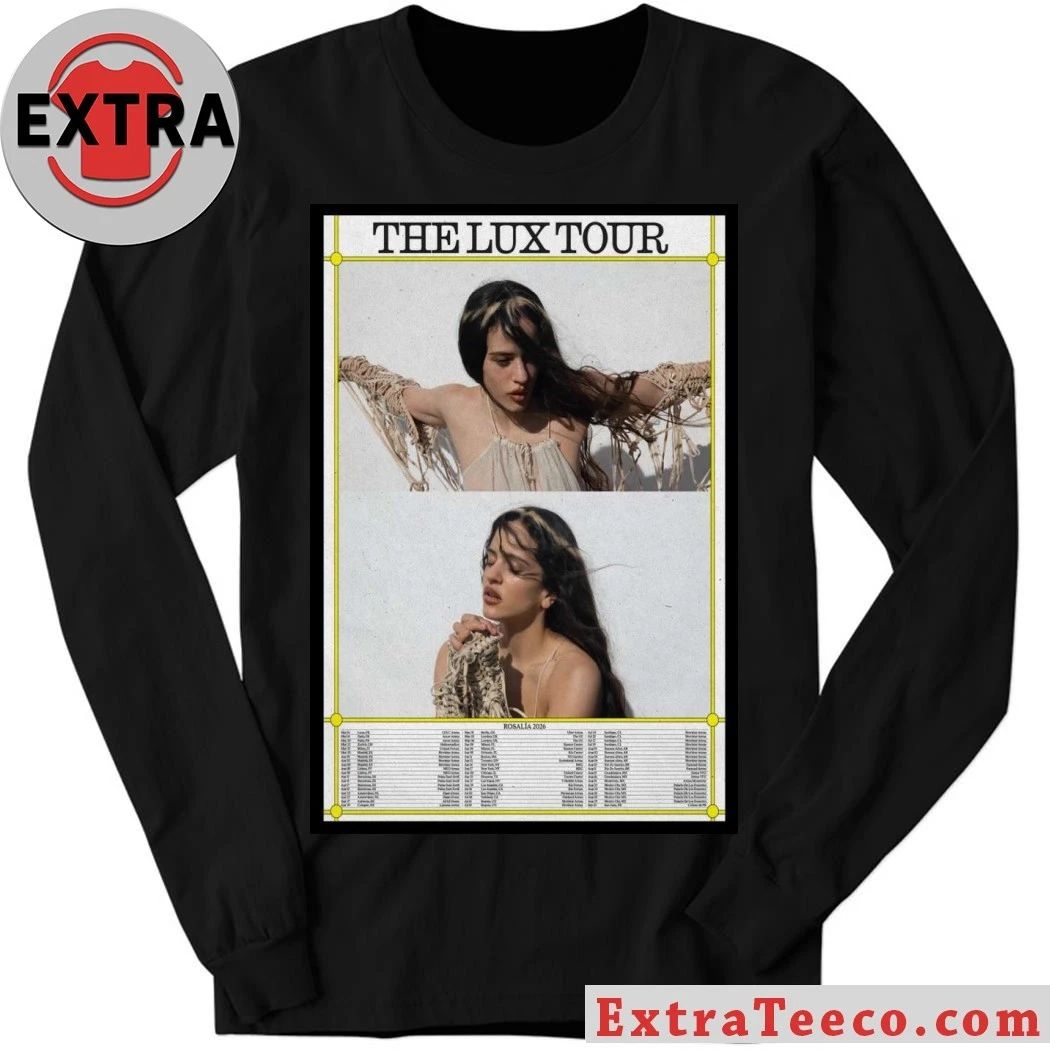 Rosalía LUX Tour 2026 Poster Shirt