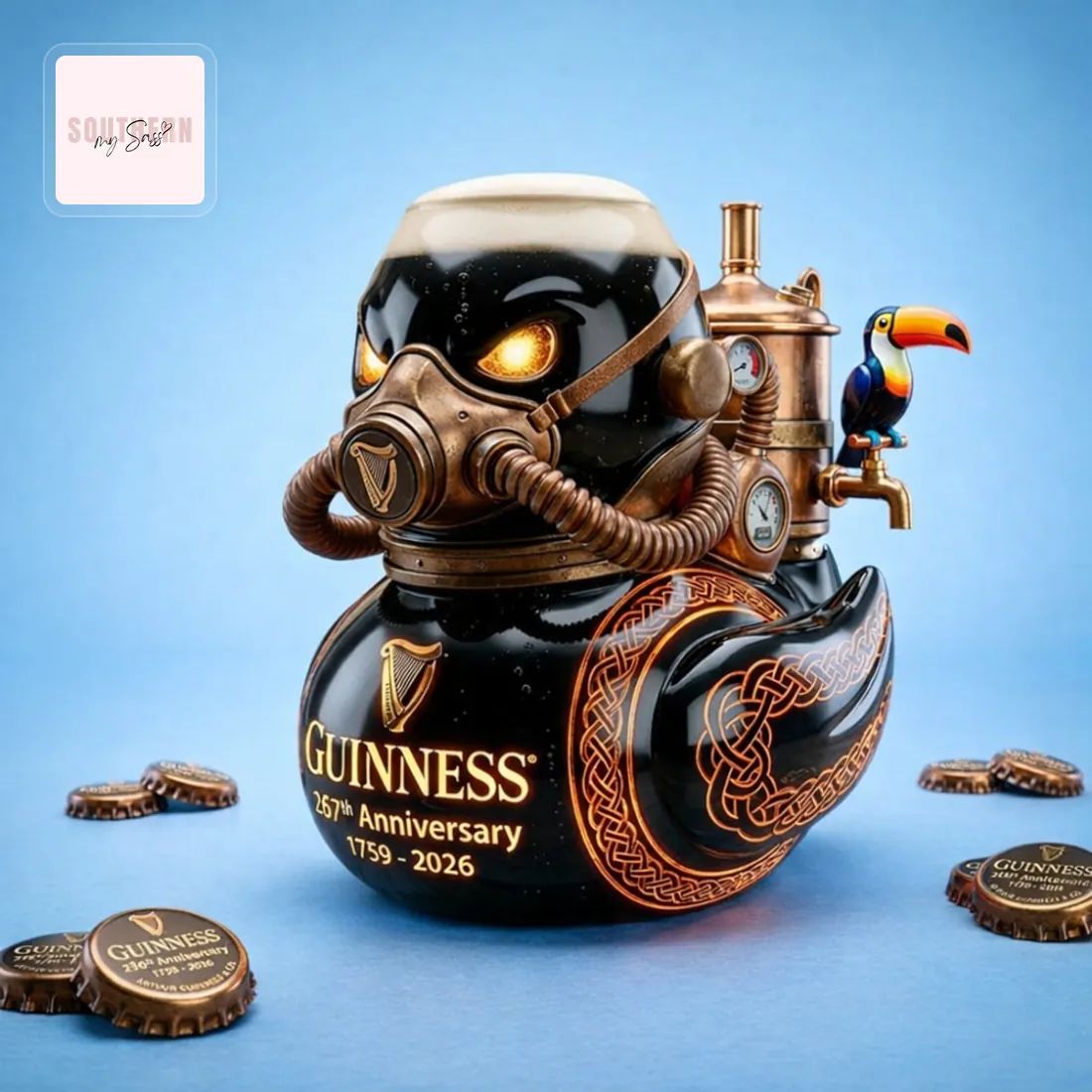 Guinness 267th Anniversary Steampunk Rubber Duck