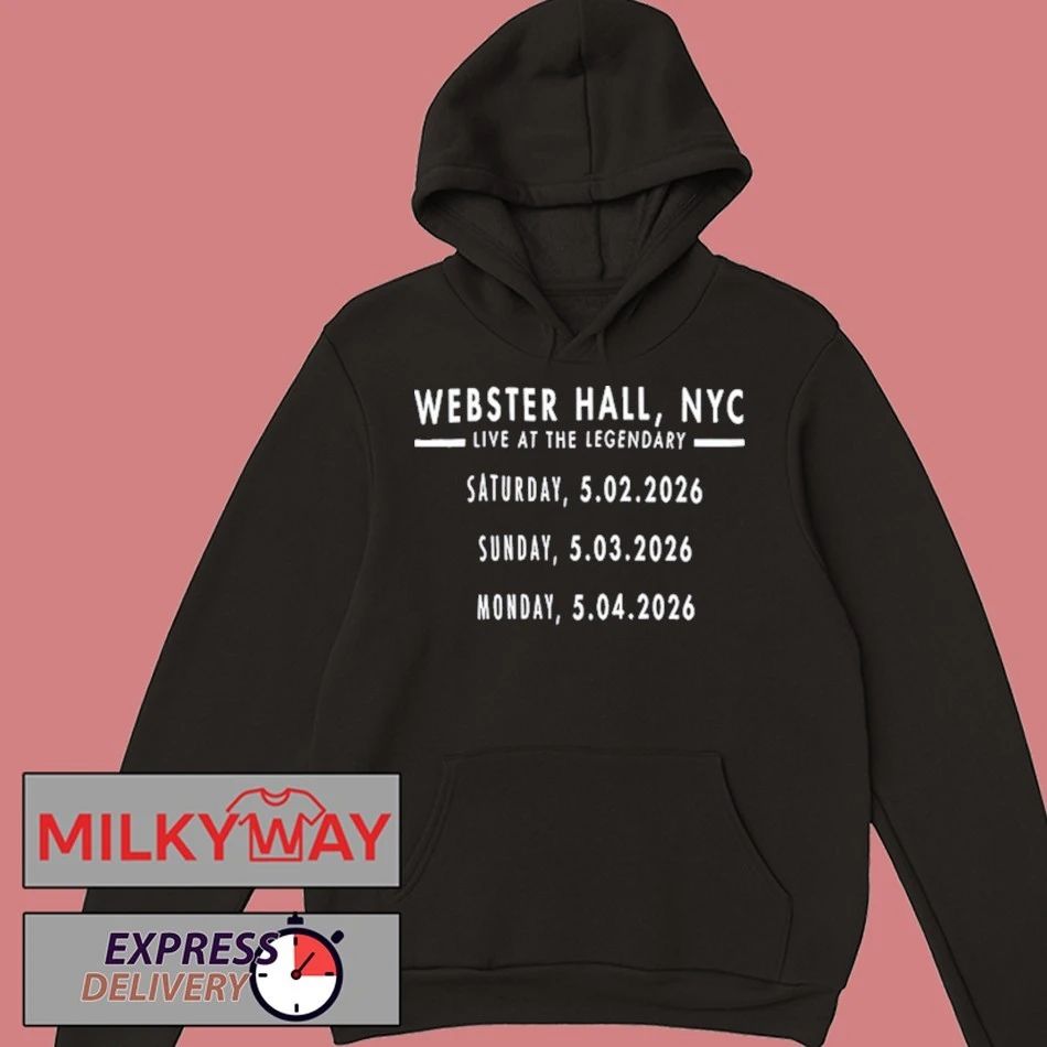 LIMITED SUGAR Webster Hall May 2-4 2026 shirt