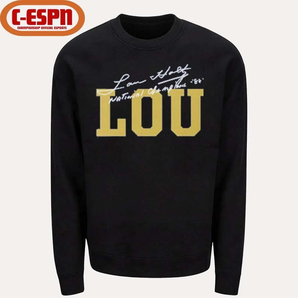 Lou Holtz National Champions Coach Lou T-Shirt