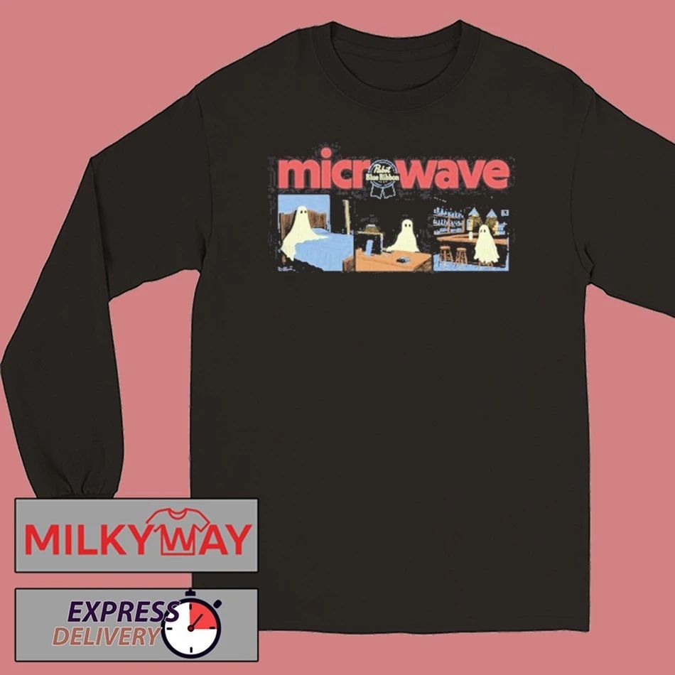 Microwave Pabst Blue Ribbon Collab Shirt