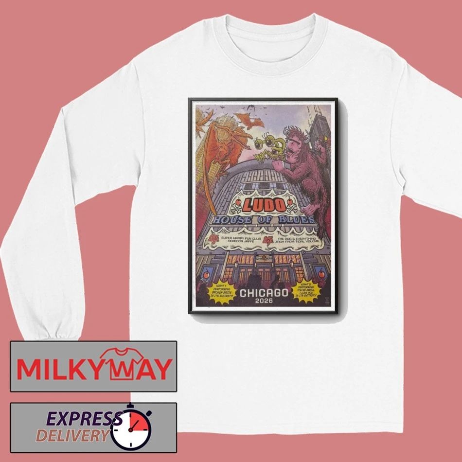 Ludo 2026 House Of Blues Chicago Poster shirt