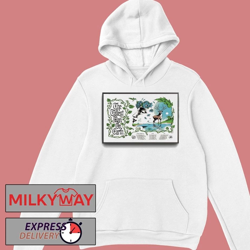The Tallest Man On Earth North American 2025 Shows Poster shirt