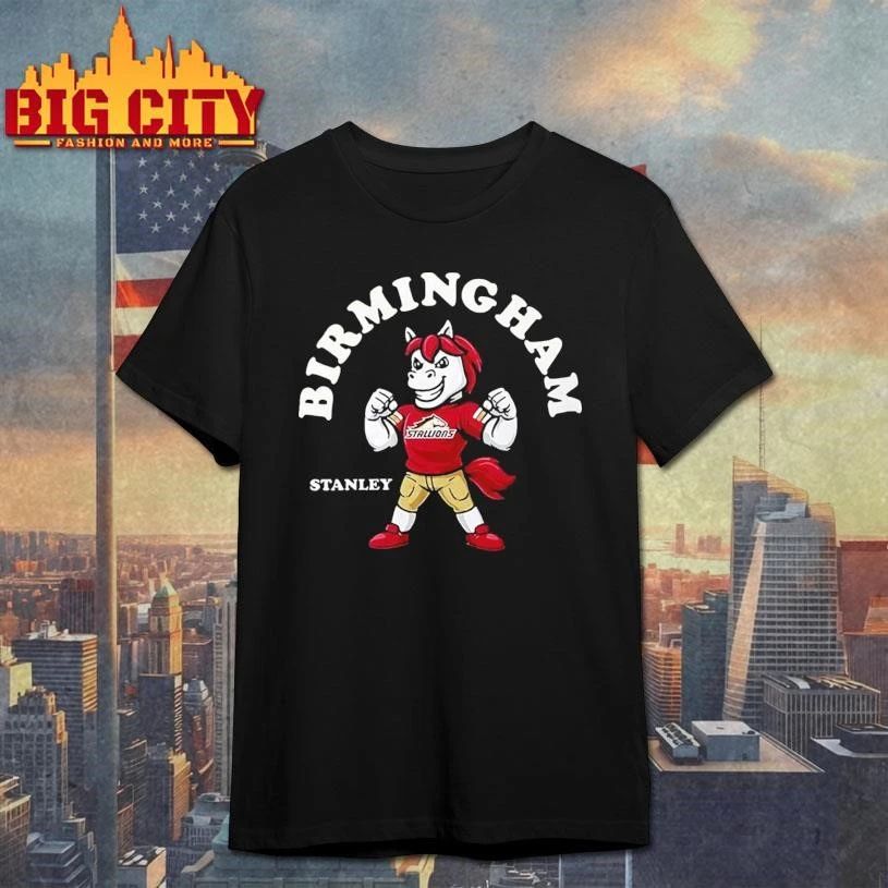 Stanley Birmingham Stallions Football 2026 Mascot Shirt