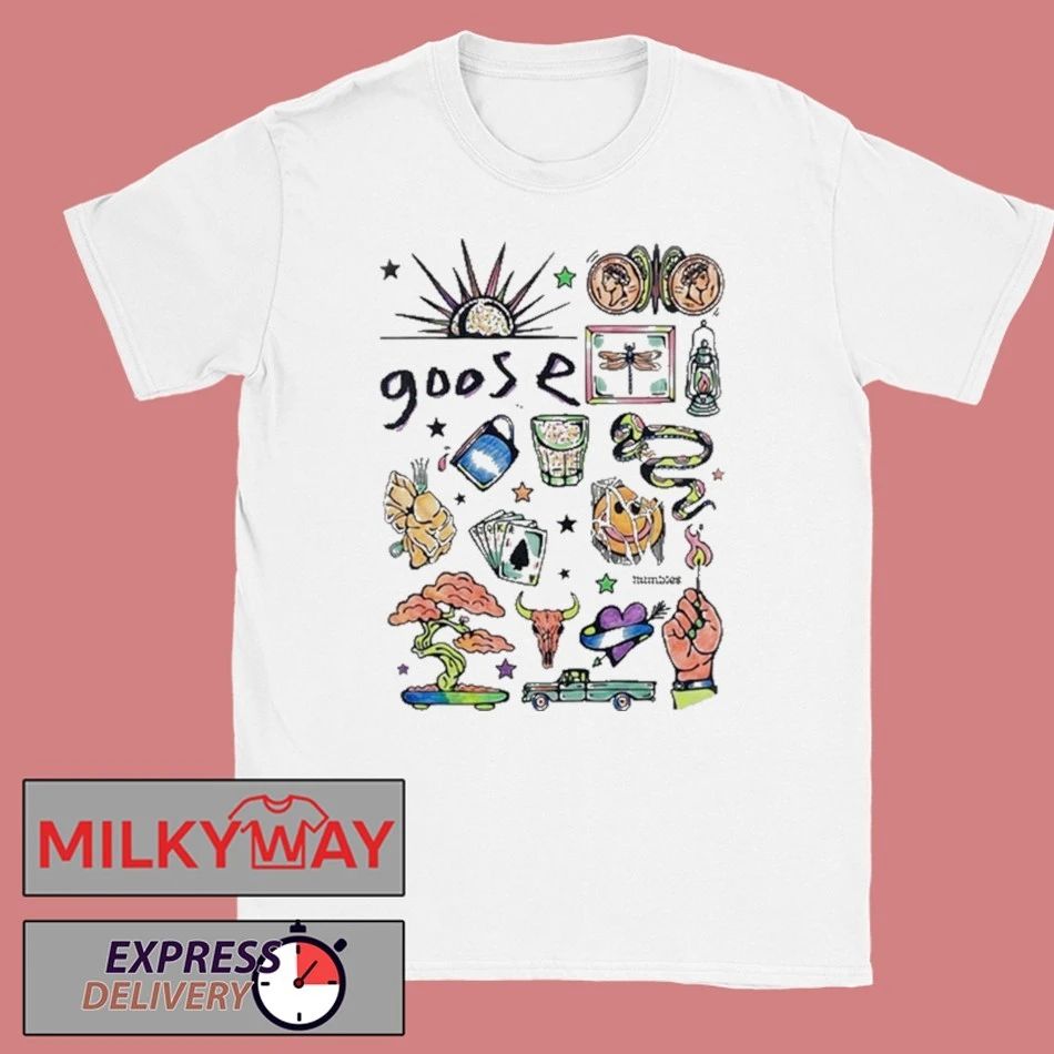 Goose Hand Colored Highlighter Tee Humbles Shirt