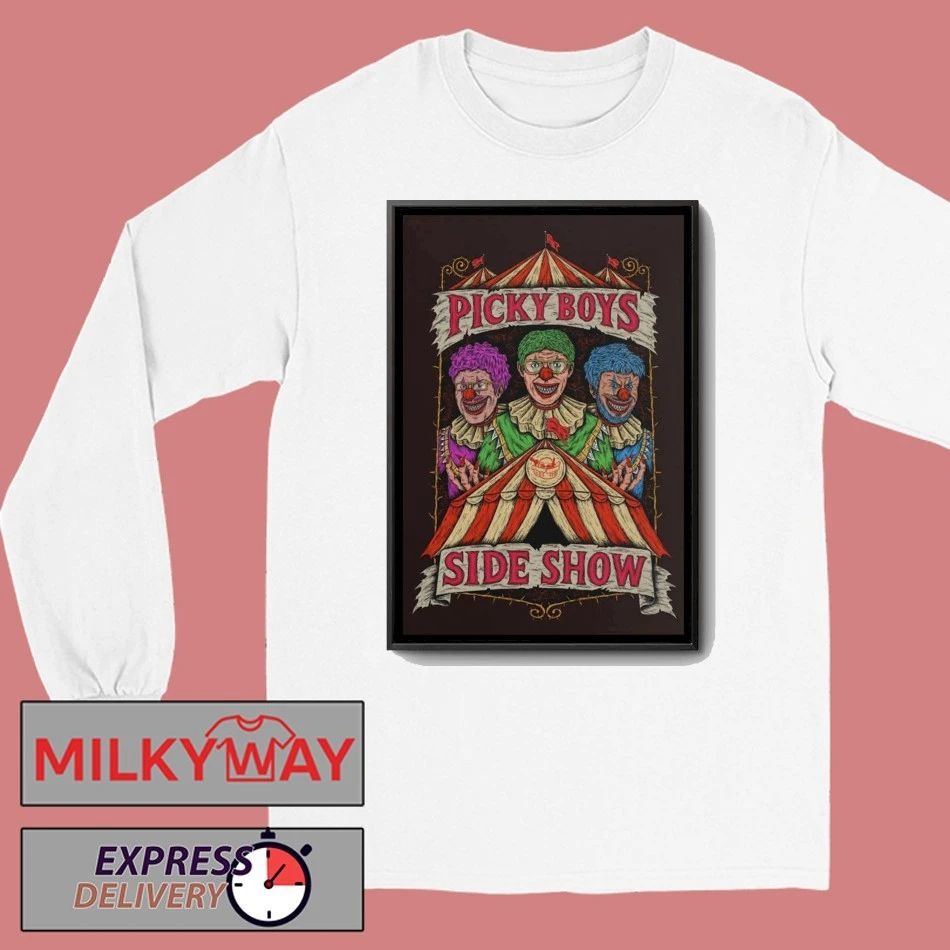 Picky Boys Side Show Poster shirt