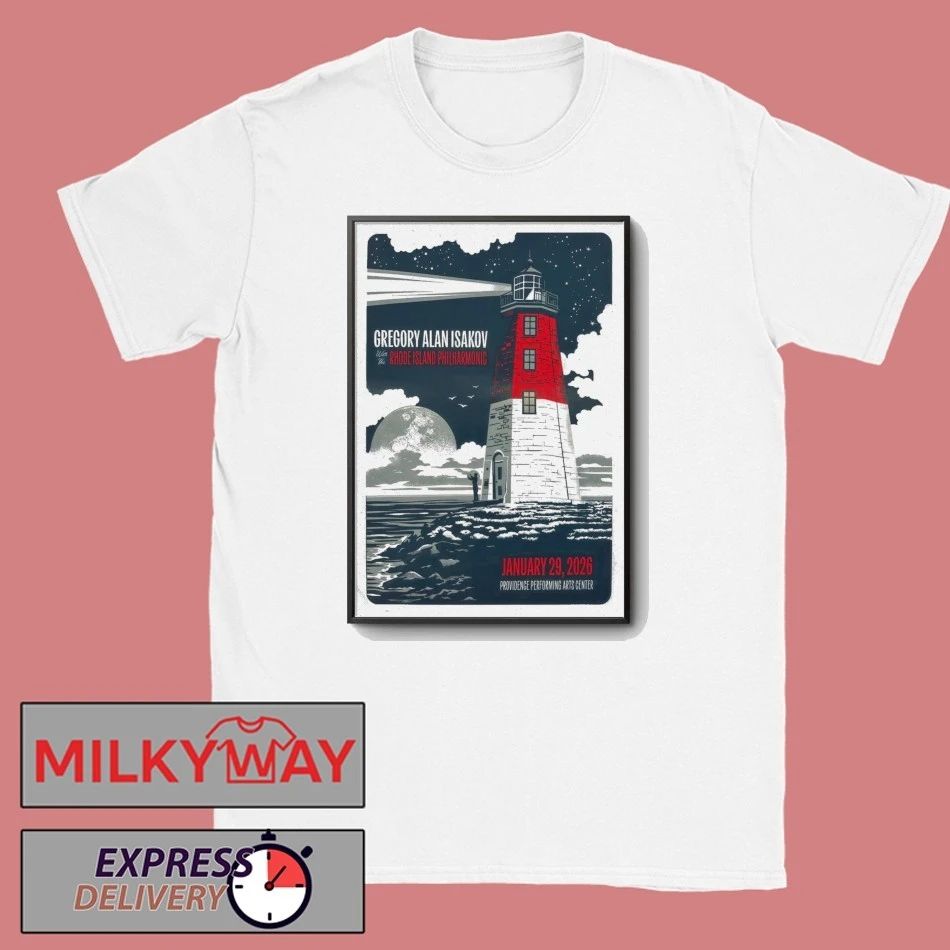 Gregory Alan Isakov Providence Performing Arts Center Providence RI Jan 29 2026 Poster shirt