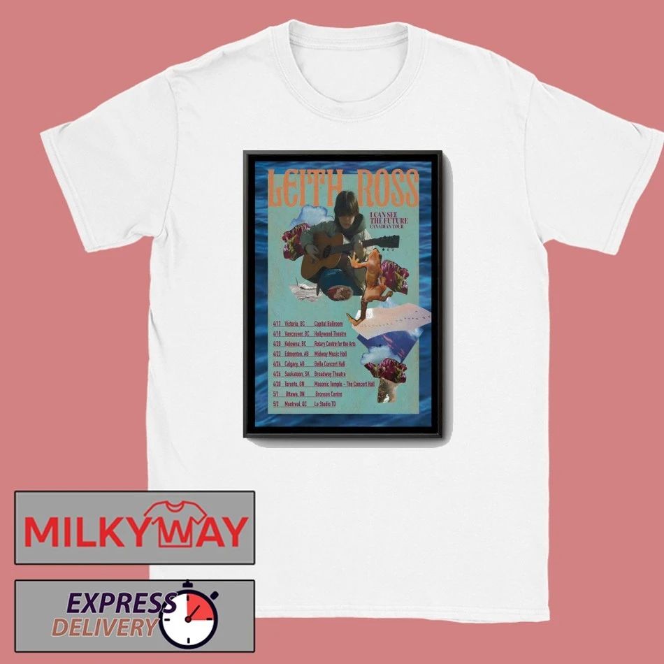 Leith Ross I Can See The Future Canada Tour Poster shirt
