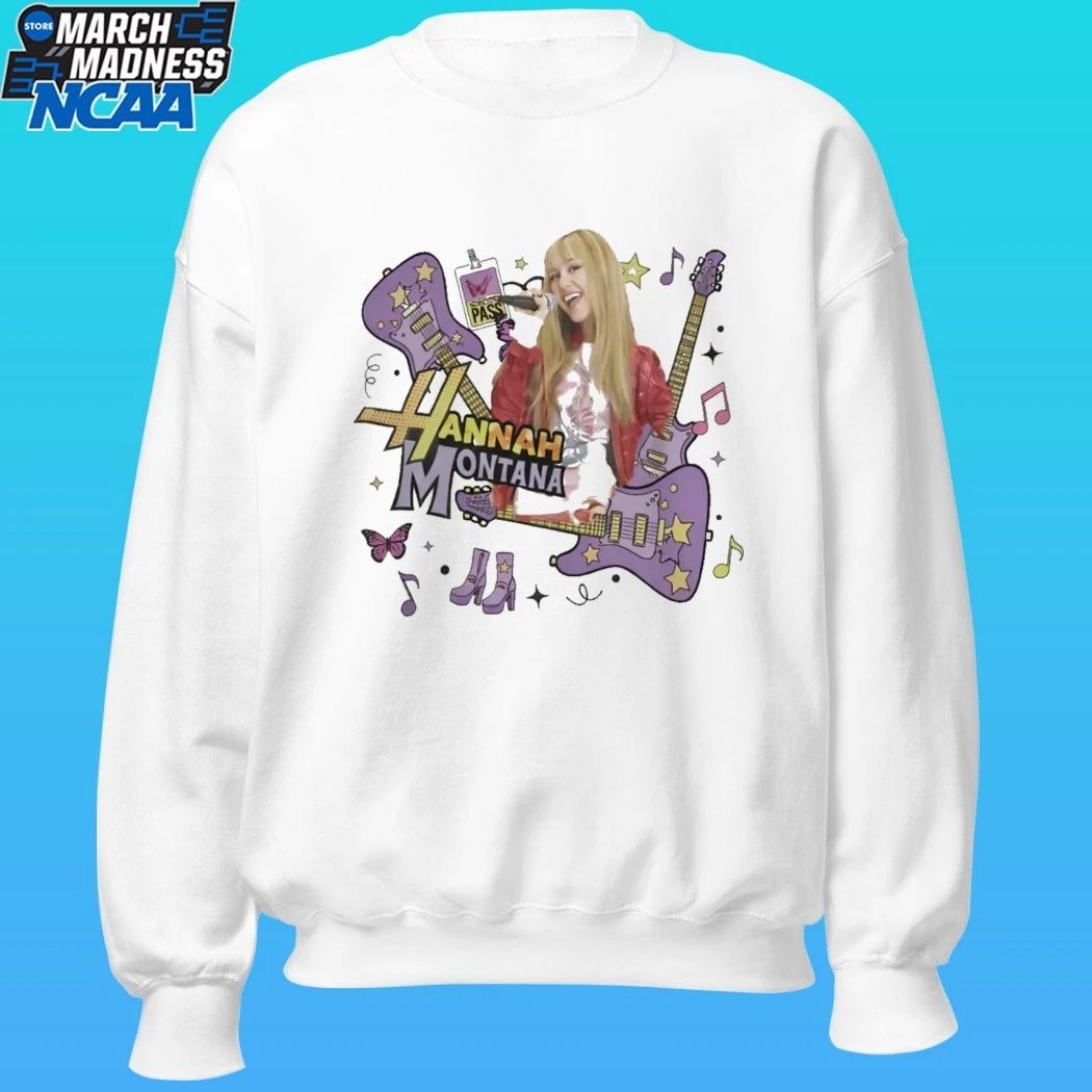 Retro Hannah Montana 2026 Graphic Iconic Y2K Pop Star Aesthetic Shirt