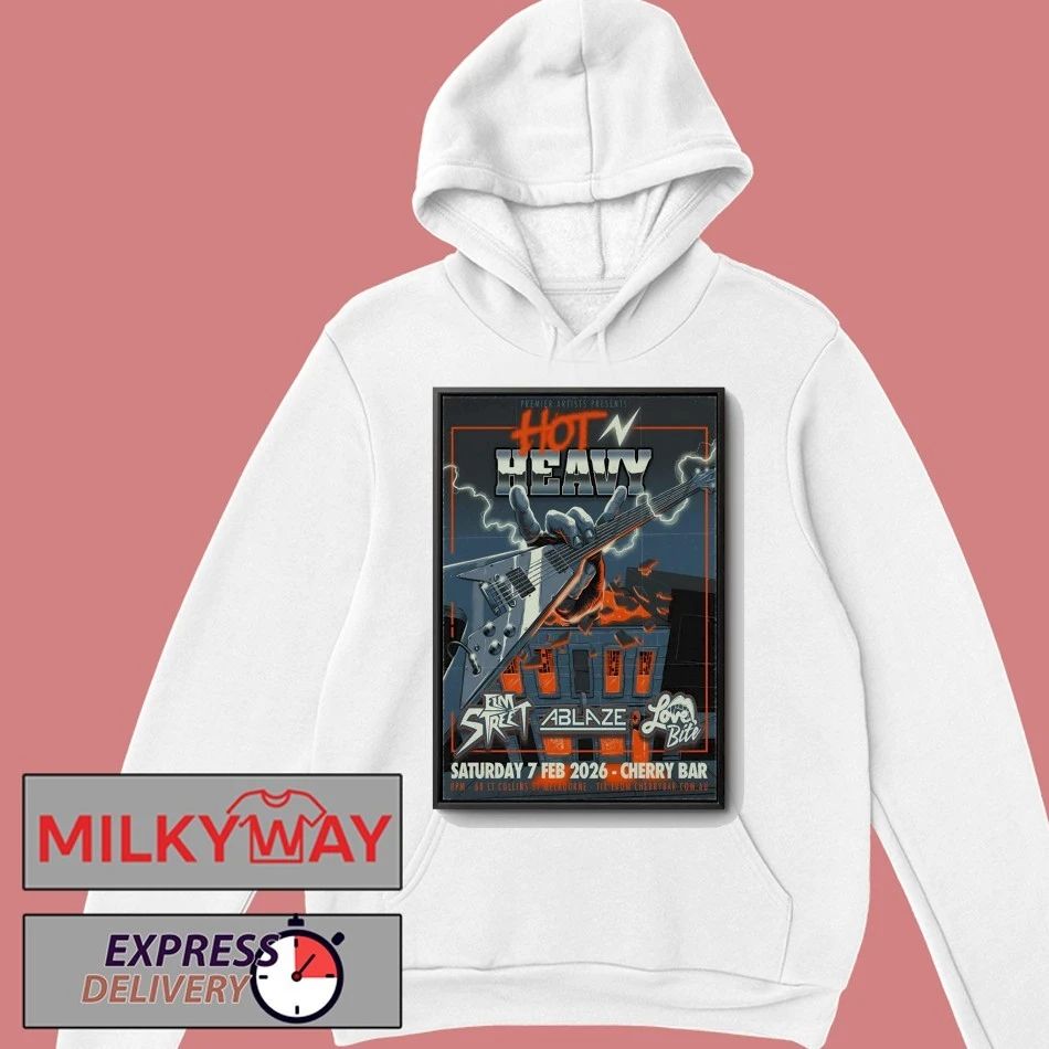 N’ Heavy Event Melbourne On Feb 7 2026 Poster shirt