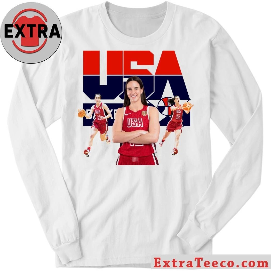 Caitlin Clark USA Basketball Named Mvp Of World Cup Qualifying Shirt