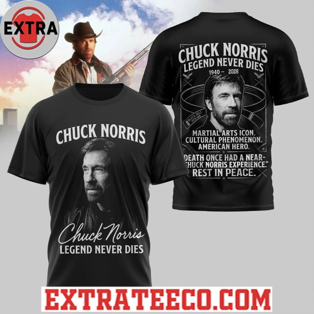 Chuck Norris Legend Never Dies T-Shirt