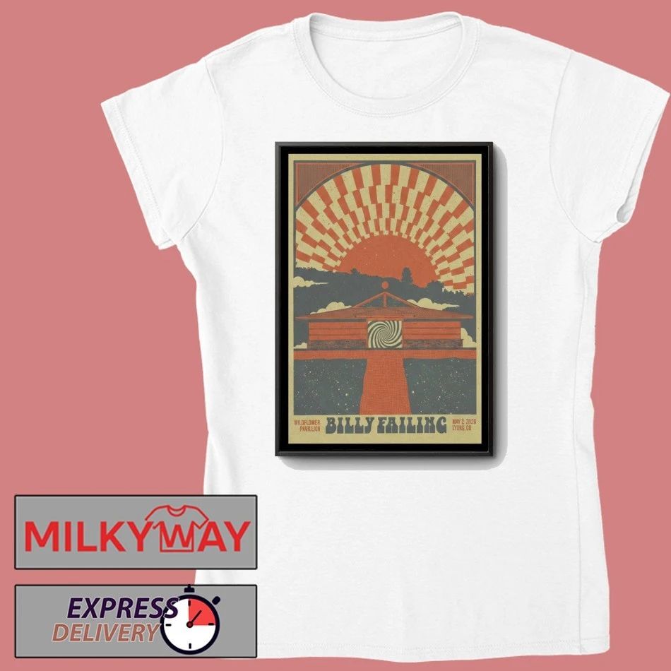 Billy Failing Planet Bluegrass Ranch, May 2, 2026 Poster shirt