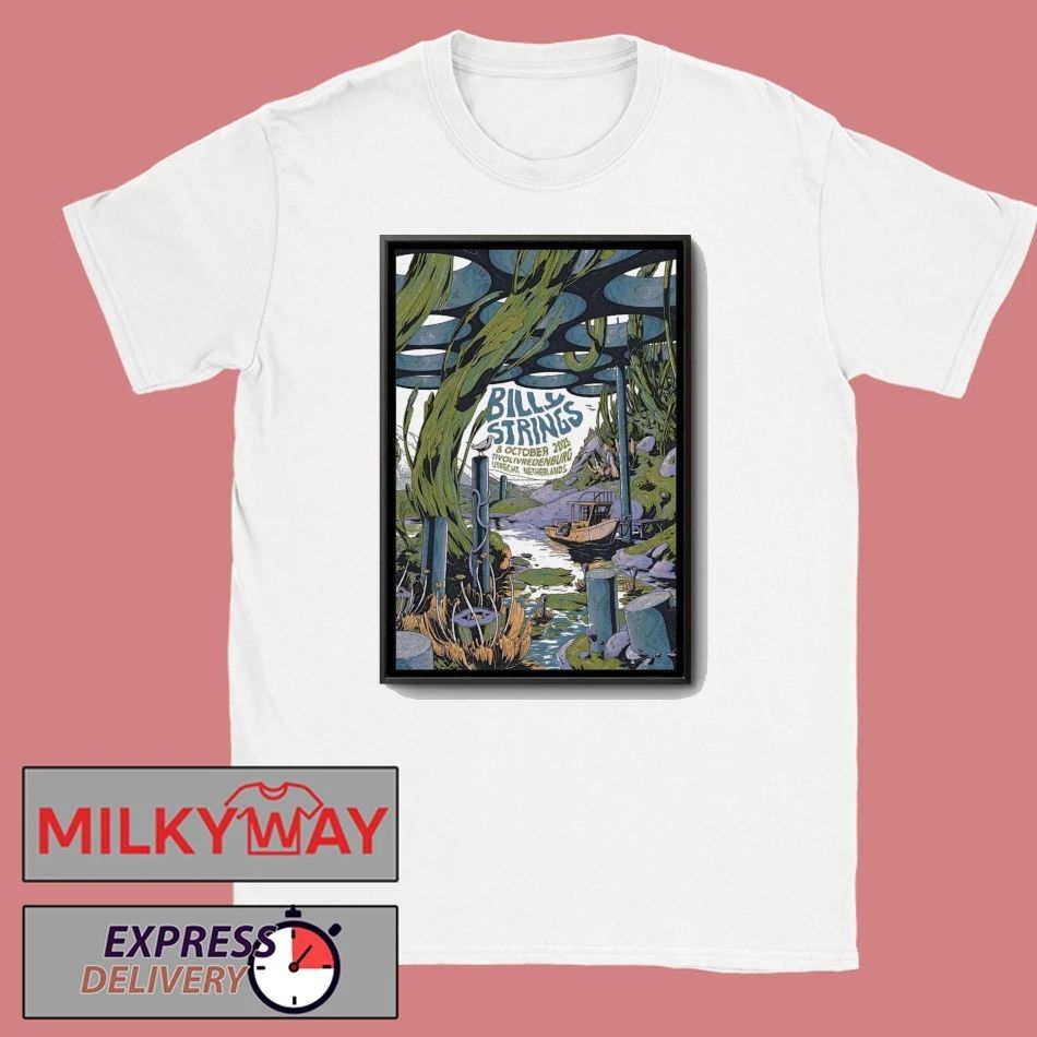 Billy Strings Oct 8 2025 TivoliVredenburg Utrecht Netherlands Poster shirt