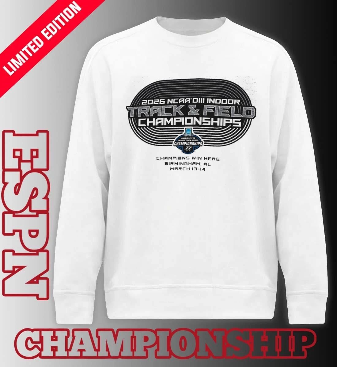 2026 NCAA DIII Indoor Track & Field Championships T-Shirt