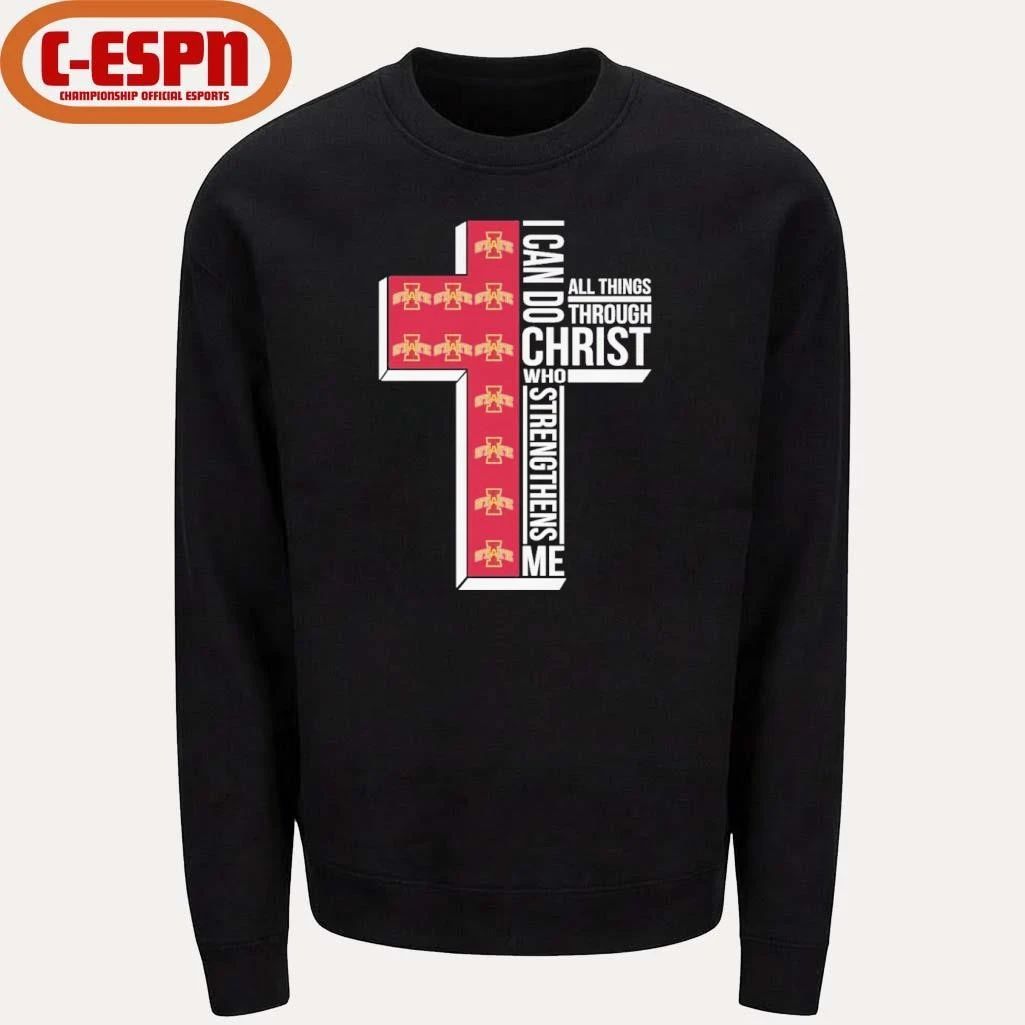Iowa State Basketball I Can Do All Things Through Christ Who Strengthens Me Shirt