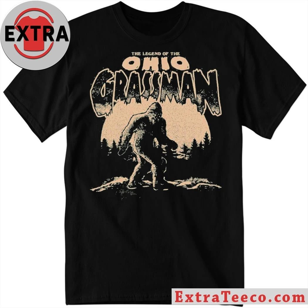 Original The Legend Of The Ohio Grassman Shirt