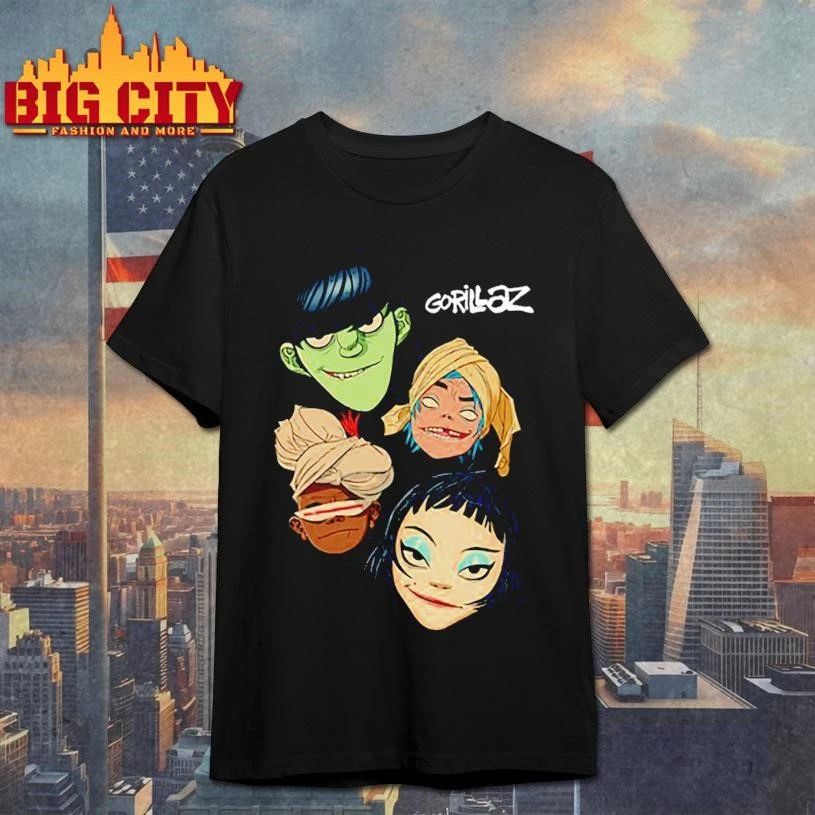 Gorillaz The Mountain Heads Graphic Shirt
