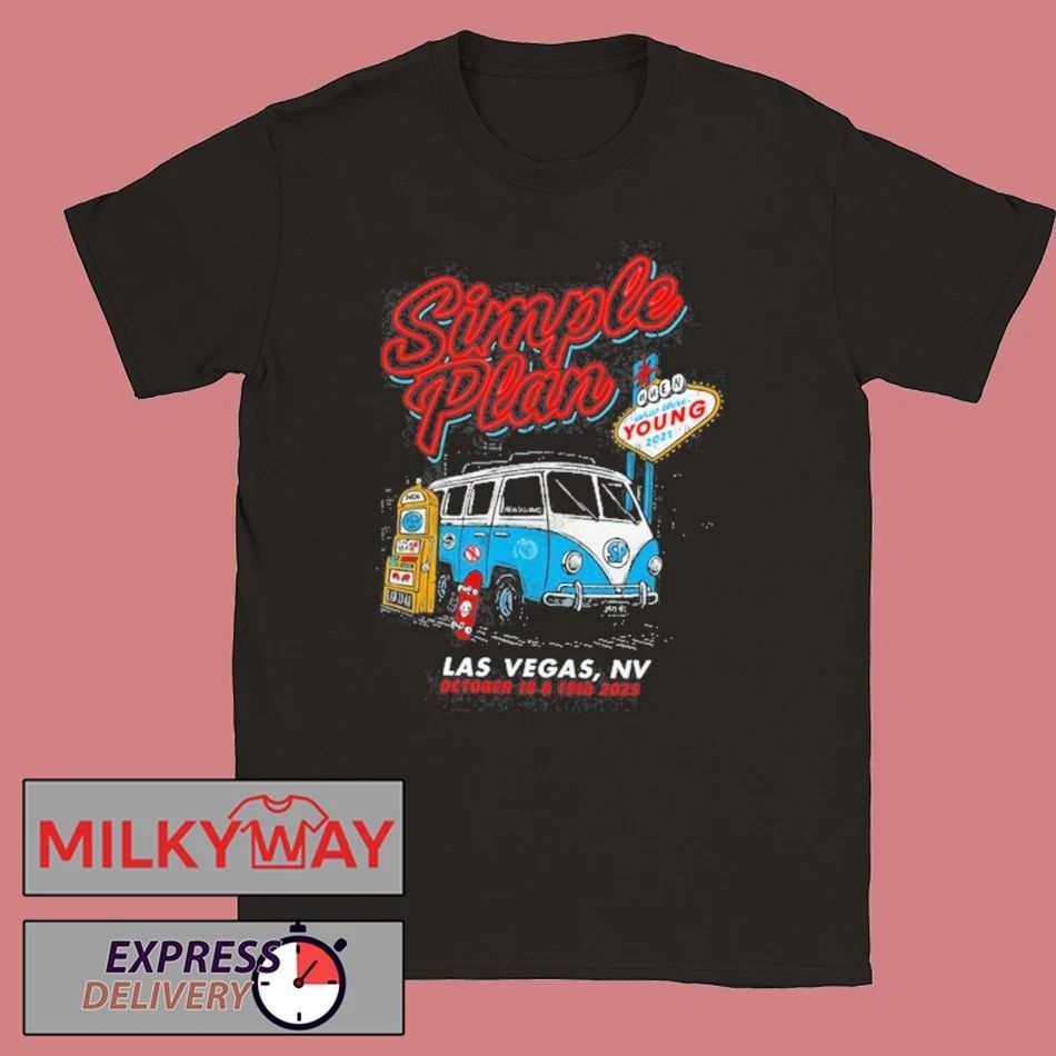 Simple Plan Tour Las Vegas, NV 2025 Shirt