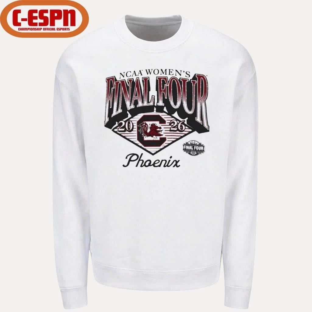 South Carolina Gamecocks NCAA Women’s Basketball Final Four Locker Room 2026 T-Shirt