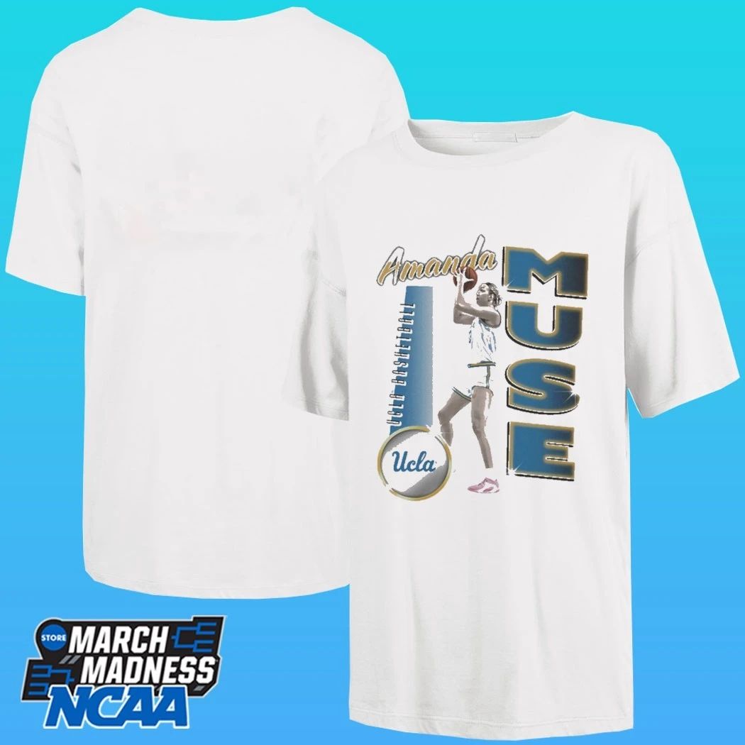 UCLA Bruins Women’s Basketball Amanda Muse Illustrated Shirt