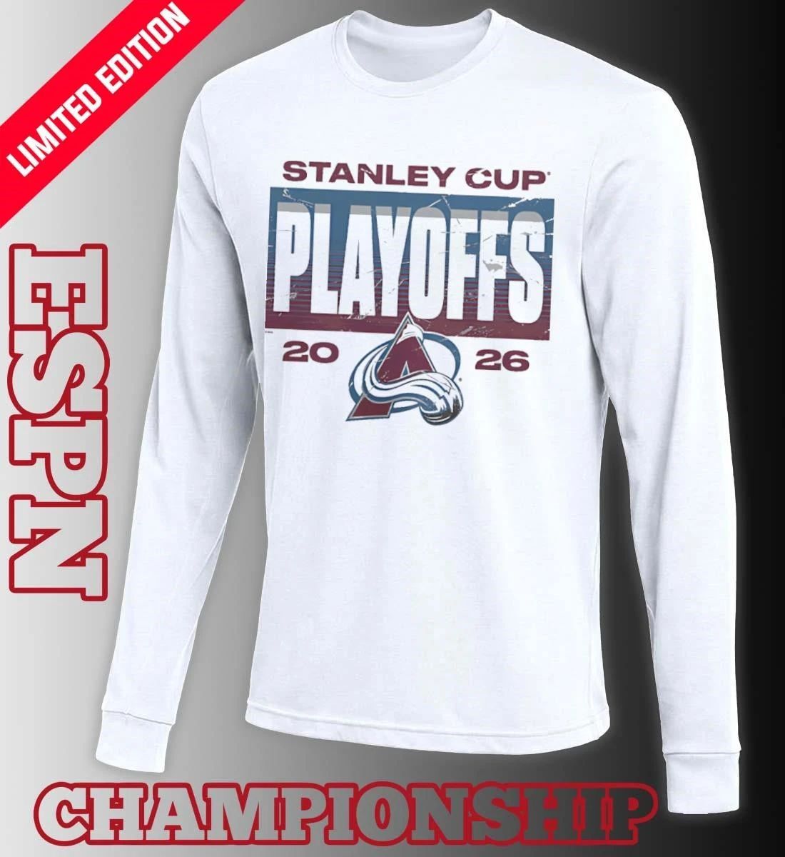 NHL Stanley Cup Playoffs 2026 Colorado Avalanche T-Shirt