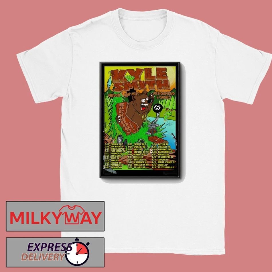 Kyle Smith Poster 2026 Backwoods Tour shirt