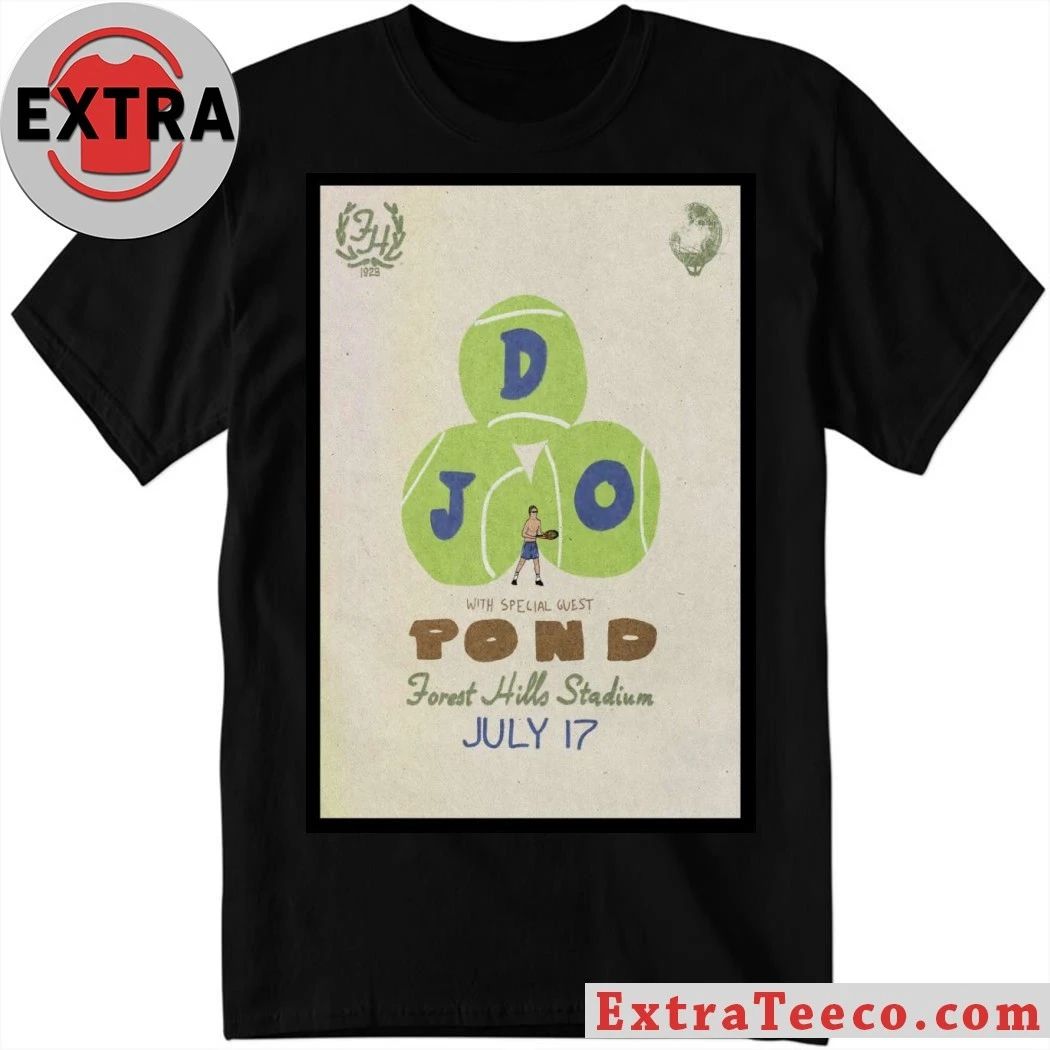 Djo, Pond Forest Hills Stadium in Forest Hills on 07 17 2026 Poster Shirt