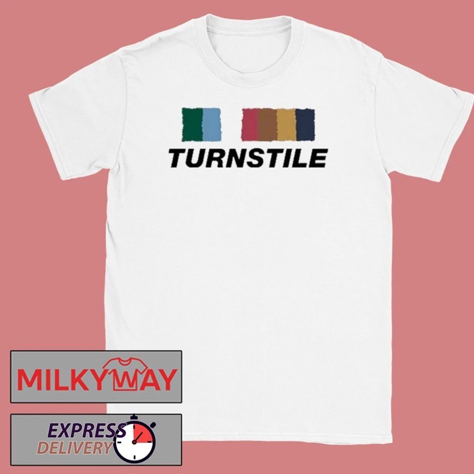 TURNSTILE COLOR WALL SHIRT