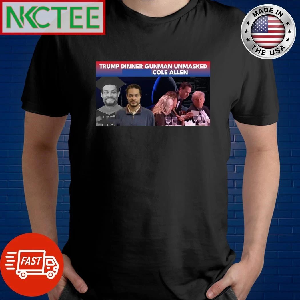 Trump dinner gunman unmasked Cole Allen shirt