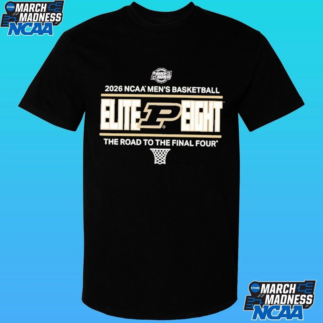 Purdue Boilermakers 2026 Men’s Basketball Elite 8 Bound Shirt