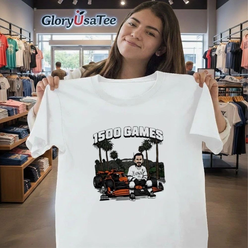 Los Angeles Kings Anze Kopitar Achieving 1500 Games 2026 shirt
