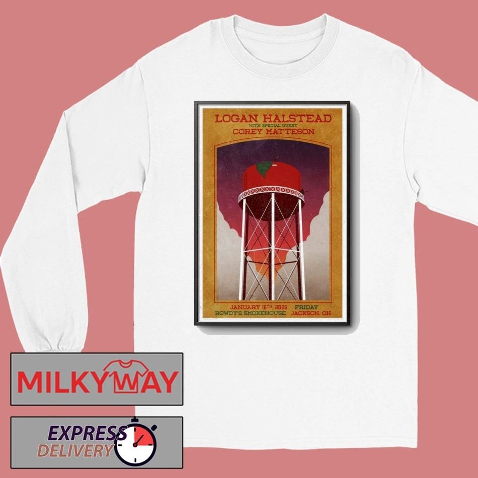 Logan Halstead Poster Jackson, Ohio Jan 16 2026 shirt