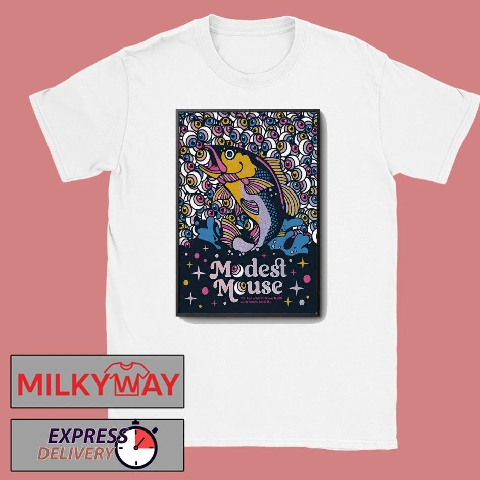 Modest Mouse Oct 11 2025 The Fillmore Detroit Tour Poster shirt