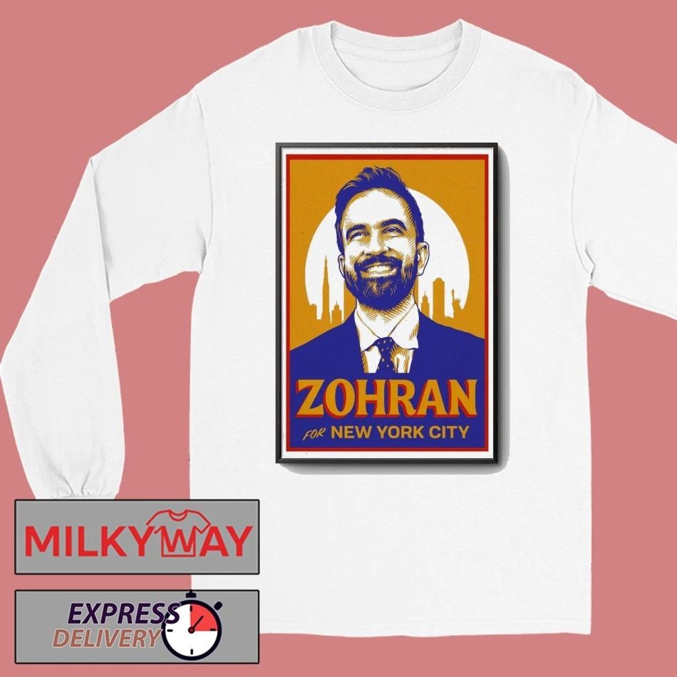 Zohran For New York City Poster shirt