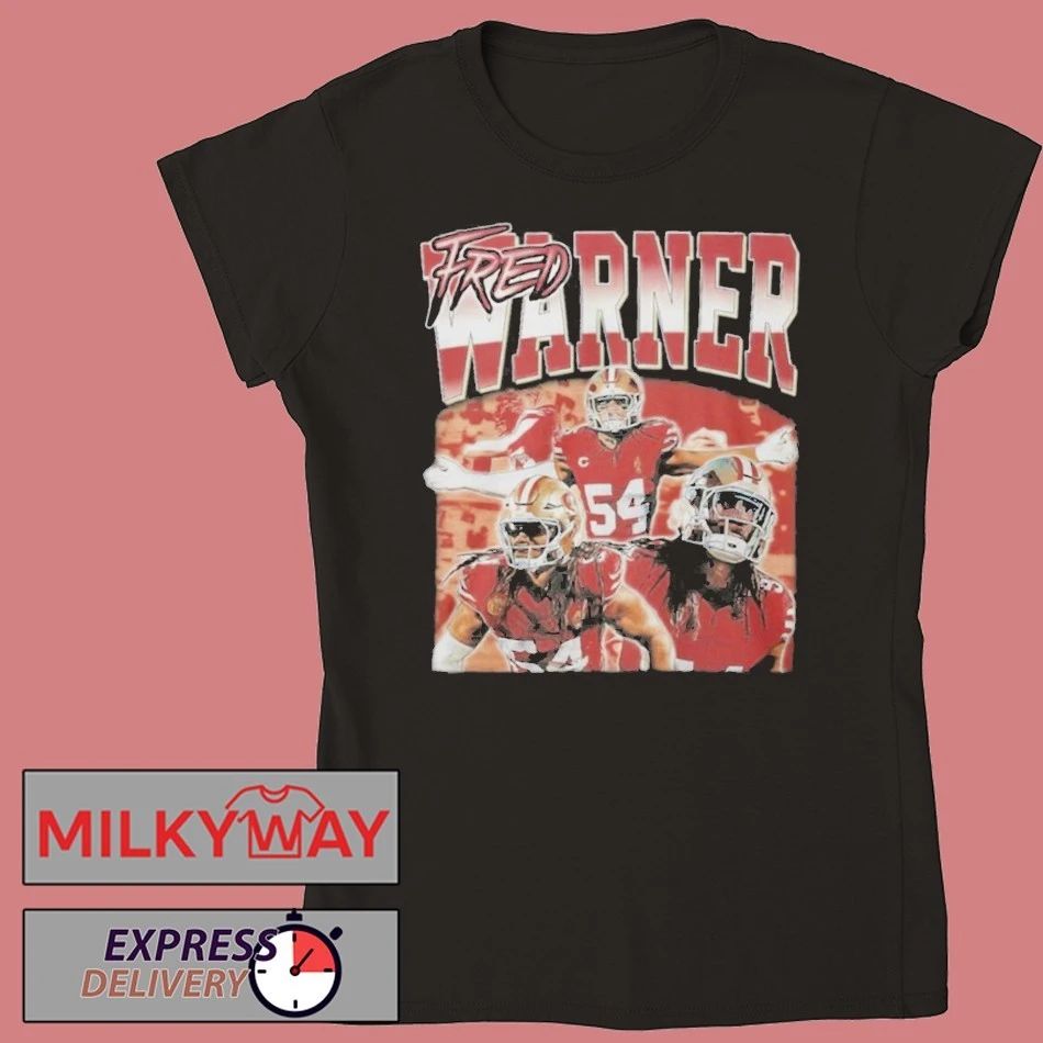 49ers Skyy Moore’s Fred Warner Shirt