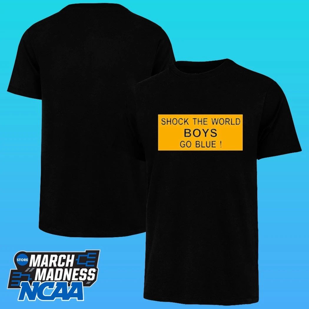 Shock The World Boys Go Blue Shirt