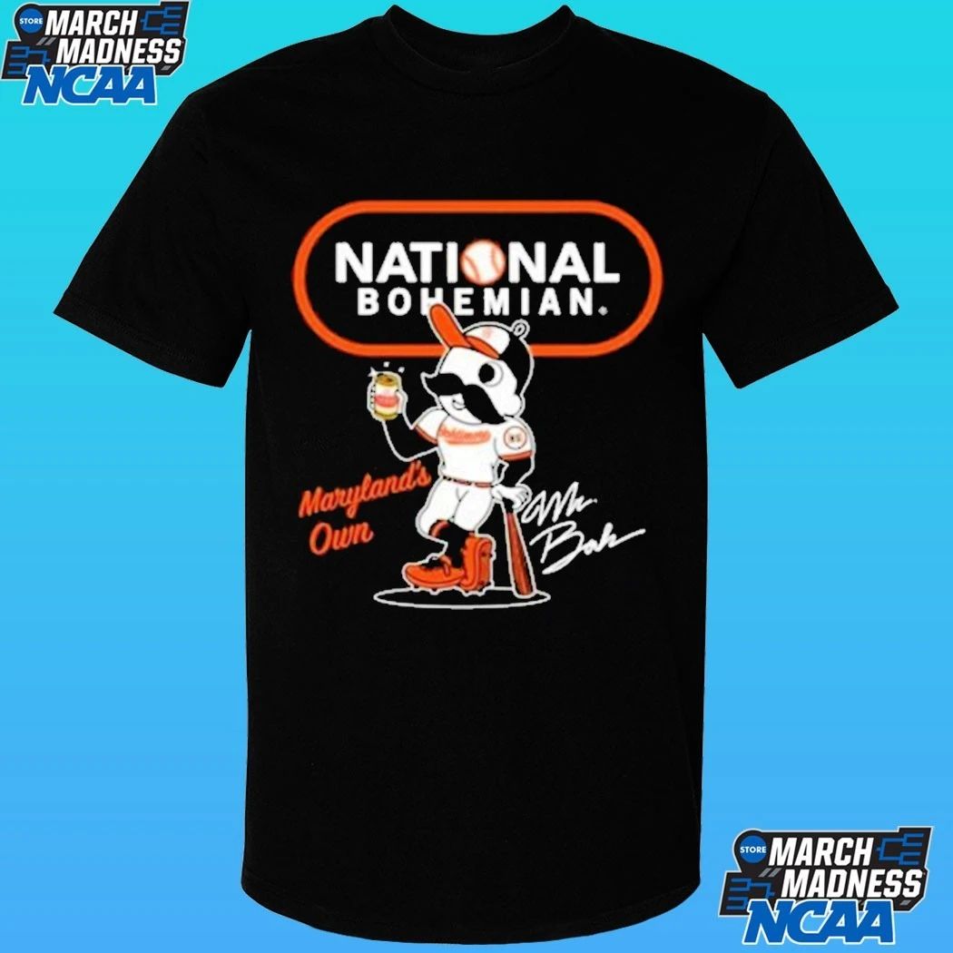 National Bohemian Mr. Boh Baseball Maryland’s Own Shirt