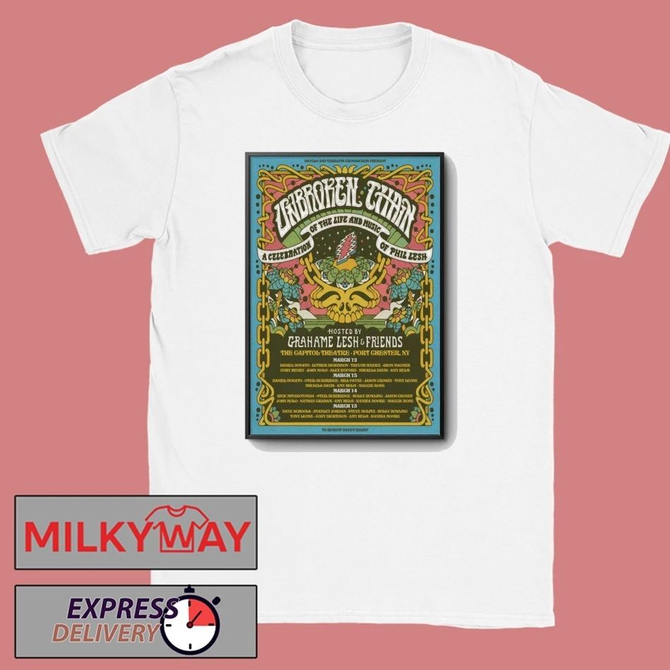 Unbroken Chain Event Port Chester NY On Mar 12-15 2026 Poster shirt