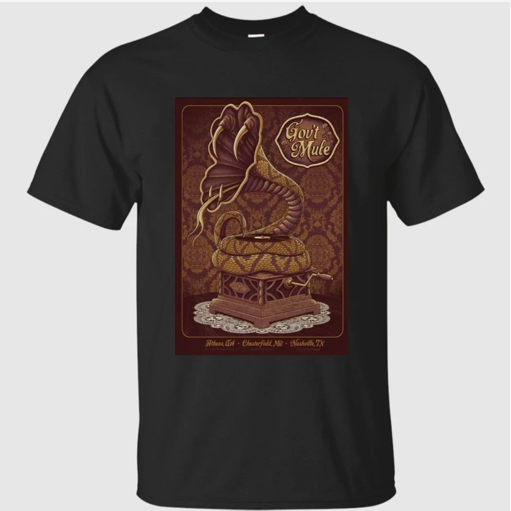Gov’t Mule Apr 19 2026 In Athens, GA Poster Shirt
